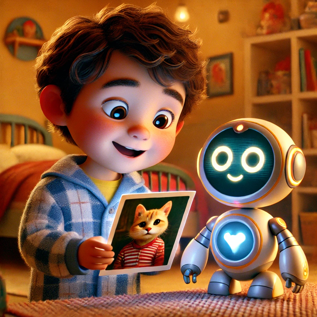 Léo et le robot malin